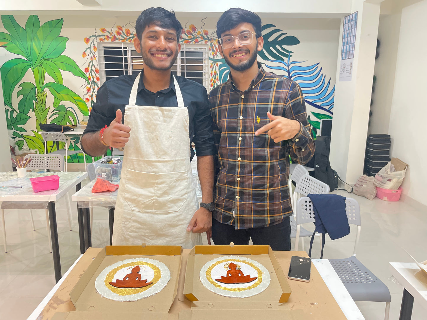 Buddha Texture + Epoxy Resin Art Workshop