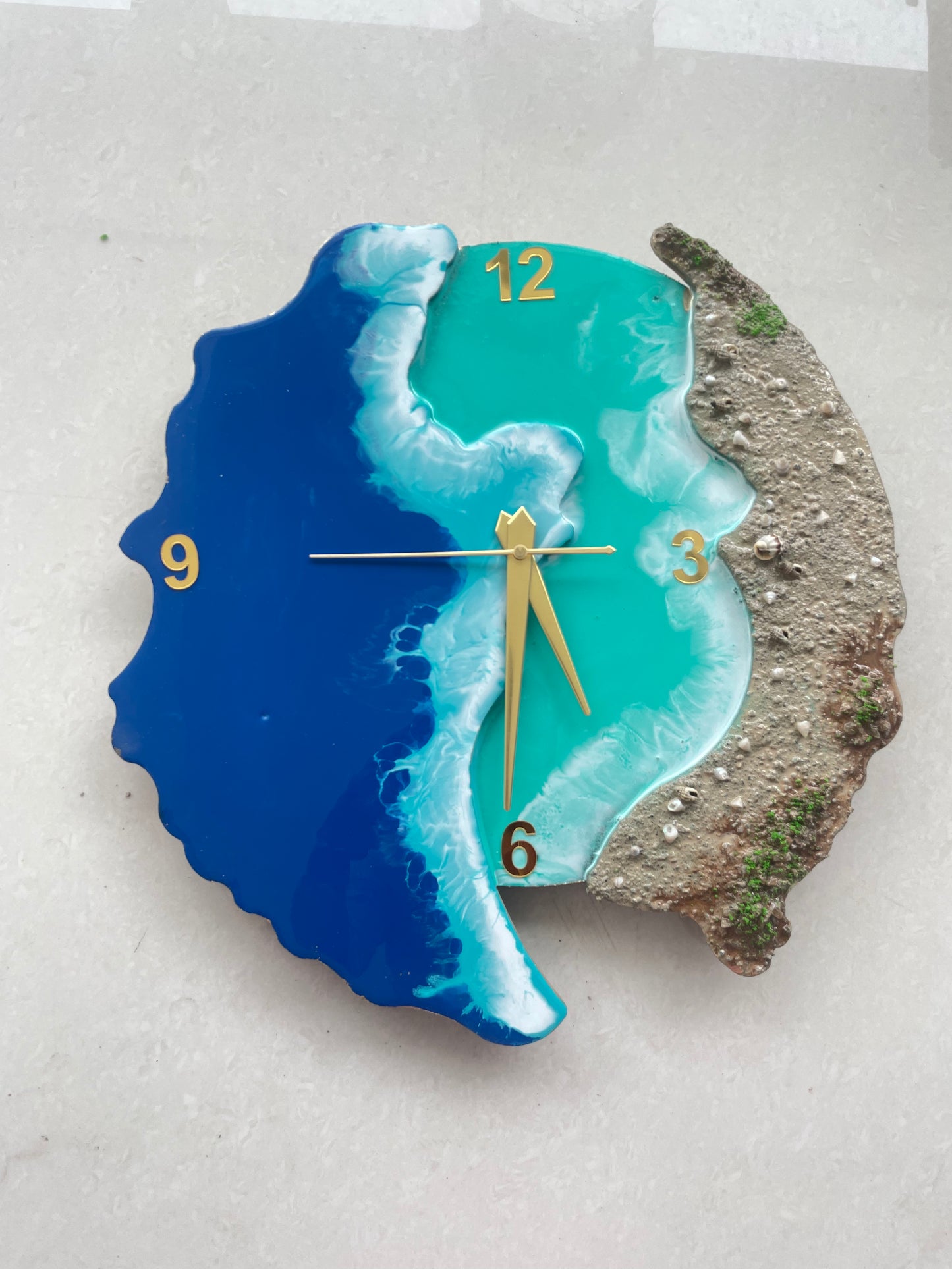14 inch Epoxy Resin Clock Workshop