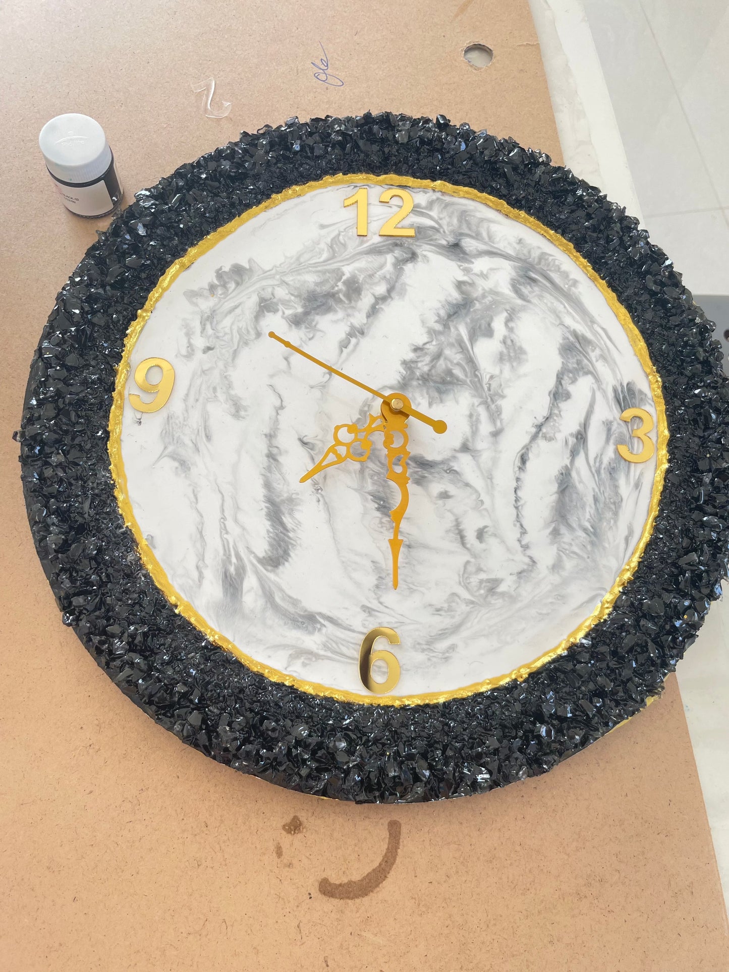12 inch Epoxy Resin Clock Workshop