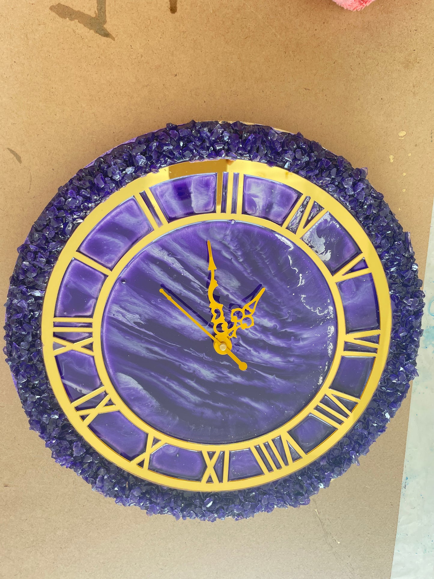 12 inch Epoxy Resin Clock Workshop