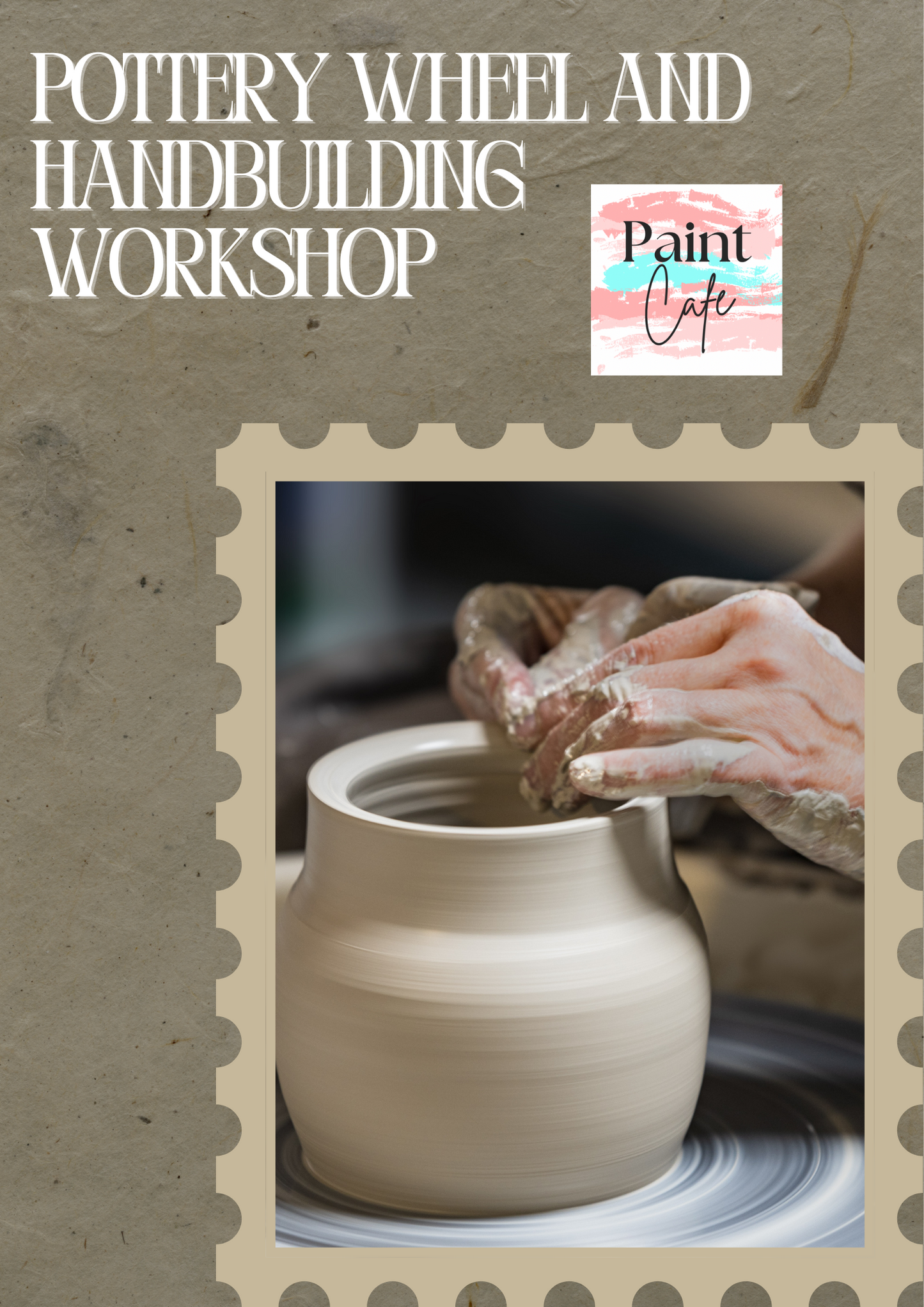 Pottery Wheel and Hand-building Workshop for Adults and Kids
