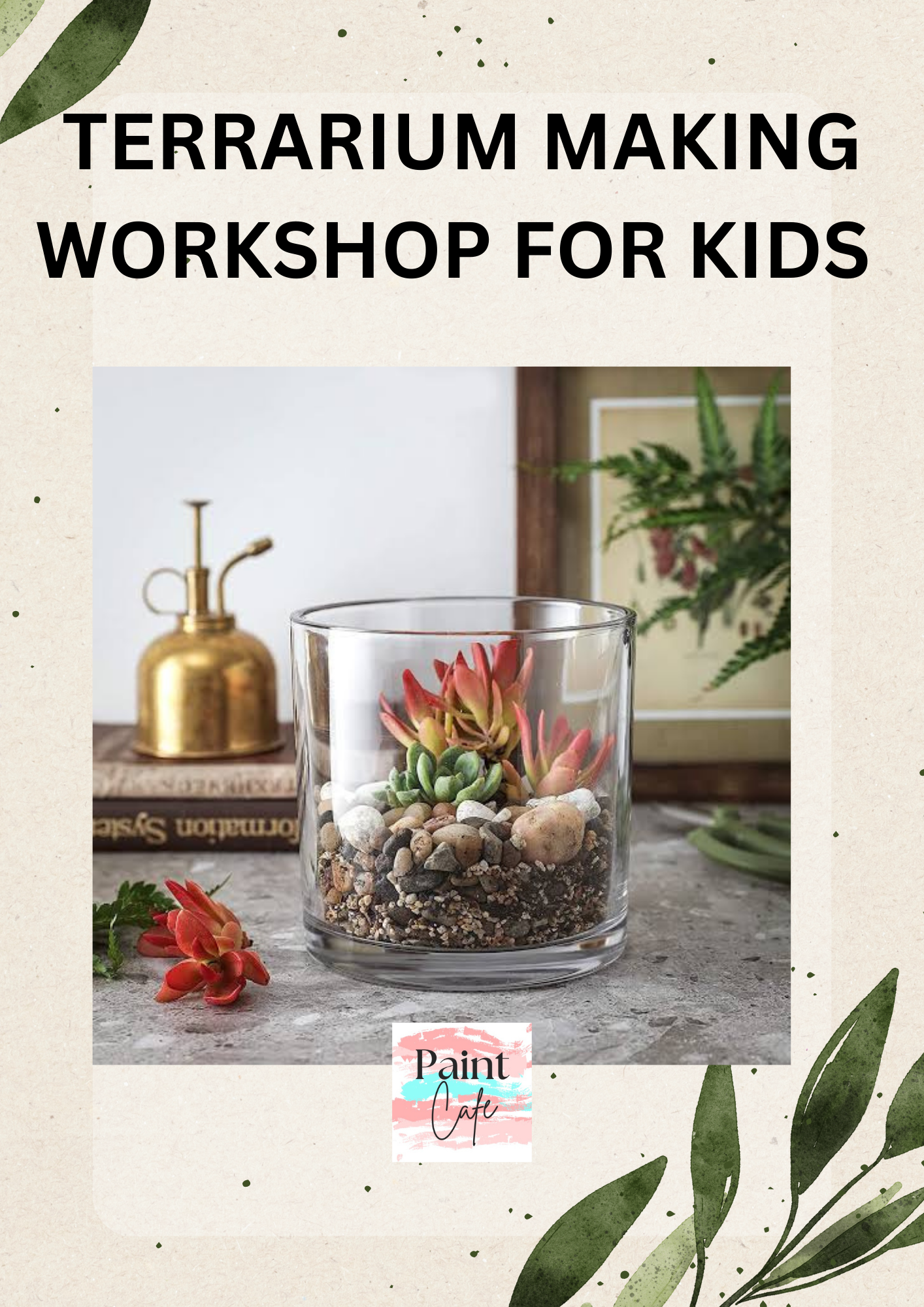 Kids Party - Terrarium making Workshop for Kids