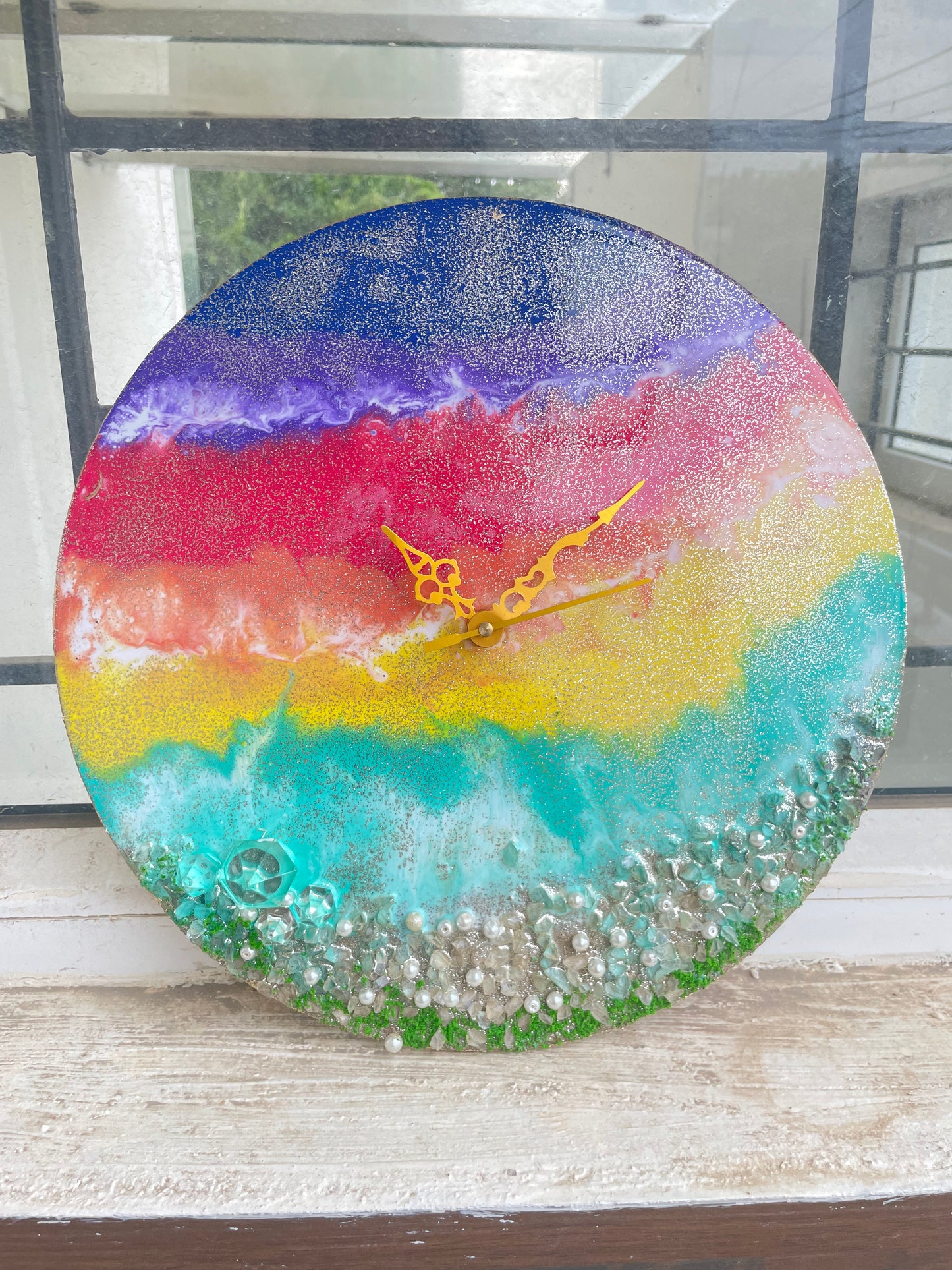 14 inch Epoxy Resin Clock Workshop