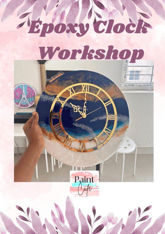 12 inch Epoxy Resin Clock Workshop in Whitefield, Bengaluru (Weekend activity)