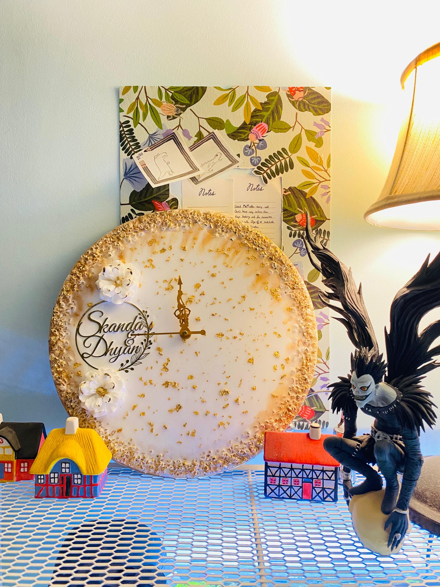 Custom Geode Resin clock workshop