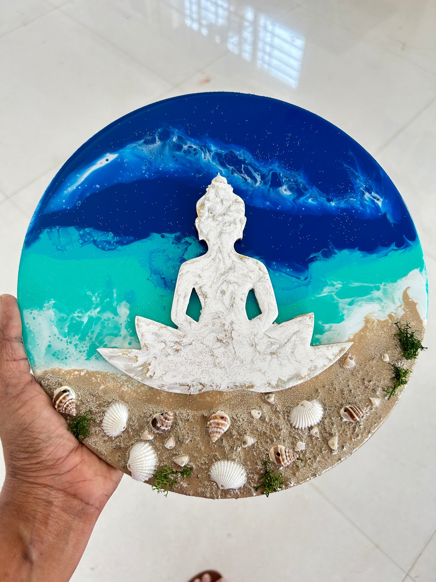 Buddha Texture + Epoxy Resin Art Workshop