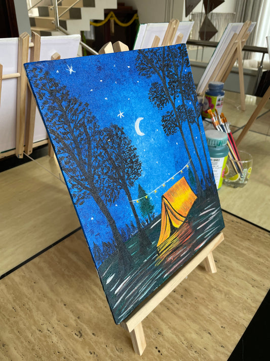 Sip and Paint Canvas Painting Workshop in Whitefield, Bengaluru