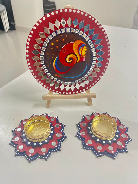 Diwali decor and 2 Diya Making Workshop