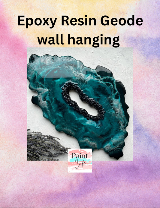 Epoxy Resin Geode Wall hanging Workshop