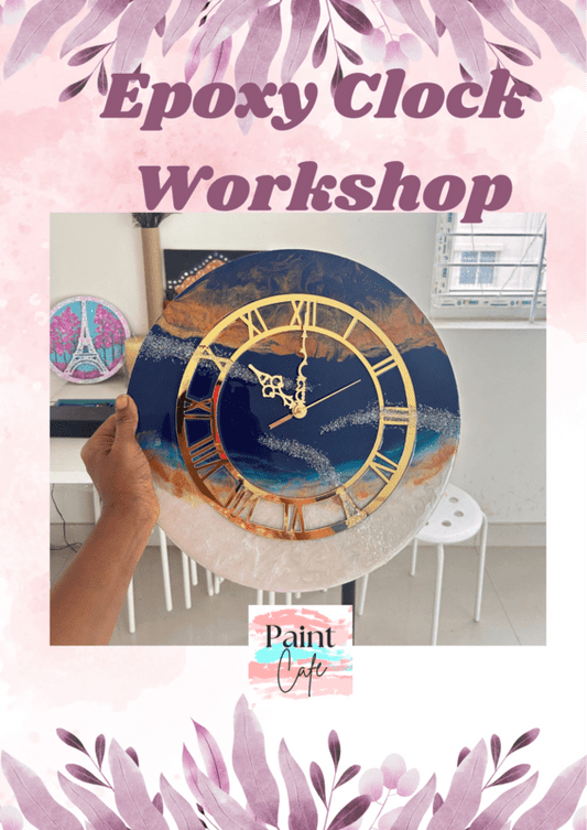 12 inch Epoxy Resin Clock Workshop in Whitefield, Bengaluru (Weekend activity)