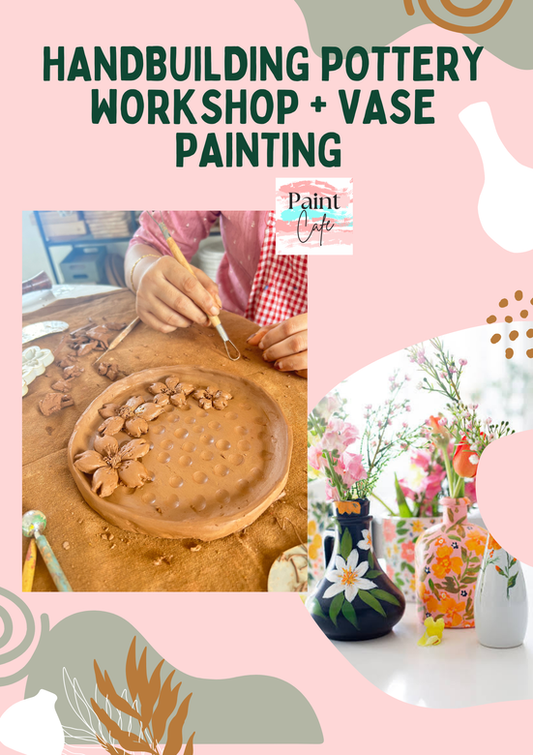 Hand Building Pottery + Pot painting Workshop in Bengaluru (things to do in whitefield)