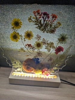 Pressed Flower Lamp Workshop in Whitefield, Kadugodi, Seegehalli, Varthur, Hopefarm Bengaluru